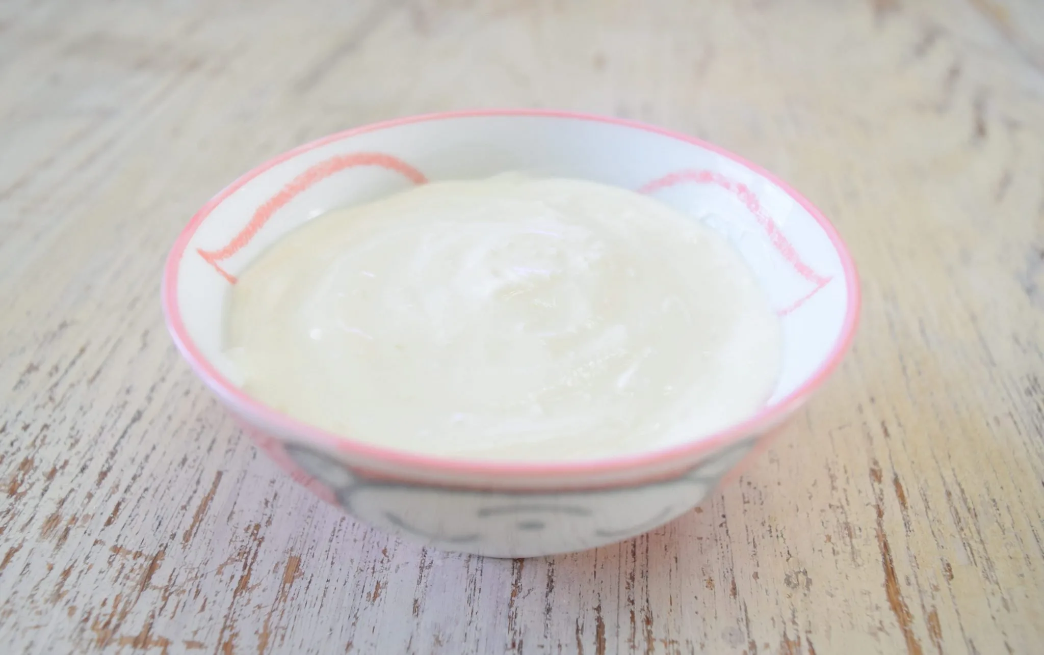 bowl of yogurt