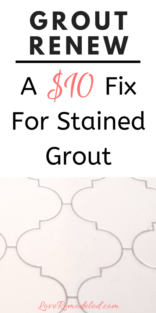 Fix Old and Stained Grout