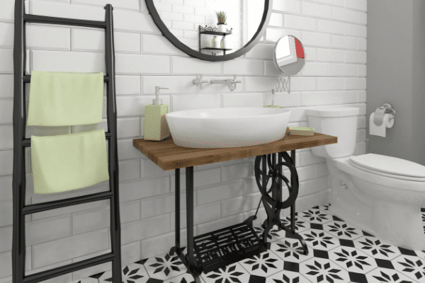 Beautiful farmhouse bathroom decor for your home.