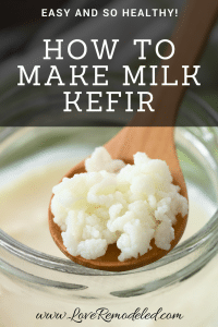 How To Make Milk Kefir -so easy and healthy!