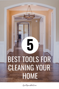 These are the only things you'll ever need to clean your house, quickly and easily!  