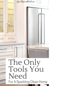 The only five tools you need to clean your house from top to bottom!