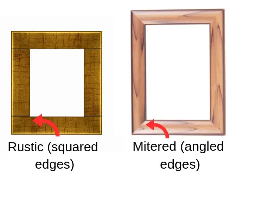 different styles of mirror frames