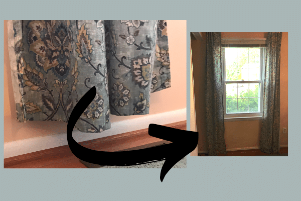 Curtains Too Short 2 Easy Ways To Lengthen Love Remodeled