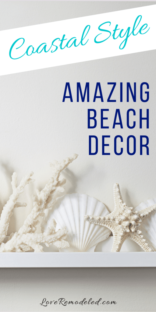 Gorgeous beach decor for any home!