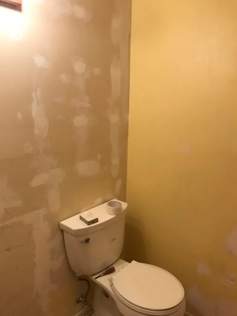 Repair the Walls with Spackle After Removing Wallpaper
