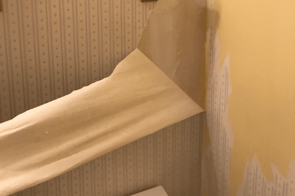 How To Remove Wallpaper from Drywall - Love Remodeled
