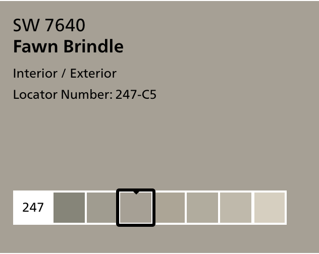 Download Fawn Brindle Paint Color - Love Remodeled