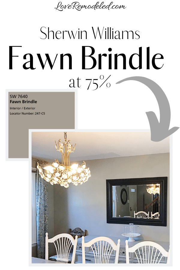 Fawn Brindle Paint Color Love Remodeled