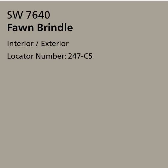 Sherwin Williams Fawn Brindle