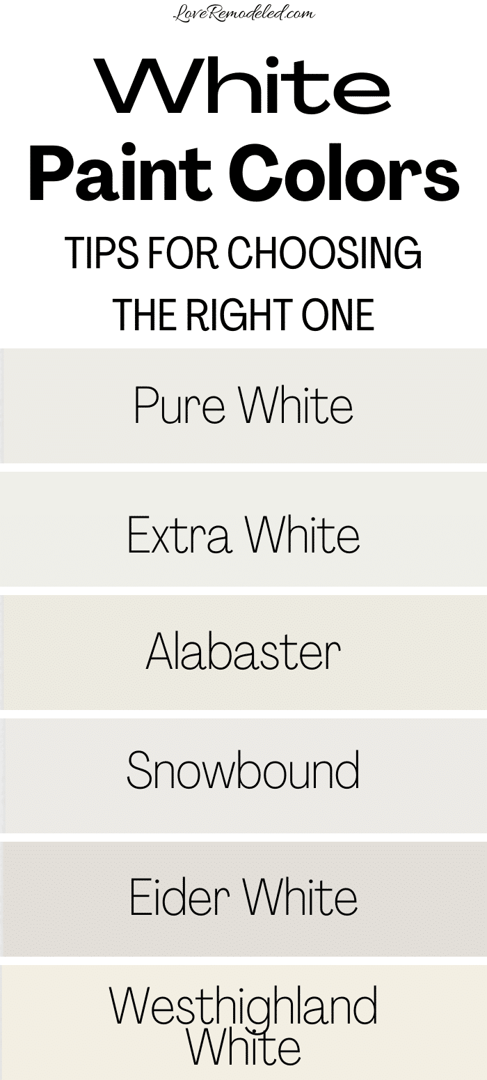 Los mejores colores de pintura blanca de Sherwin Williams Simbolo Reiki