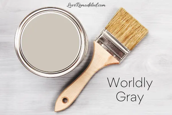 Sherwin Williams Worldly Gray