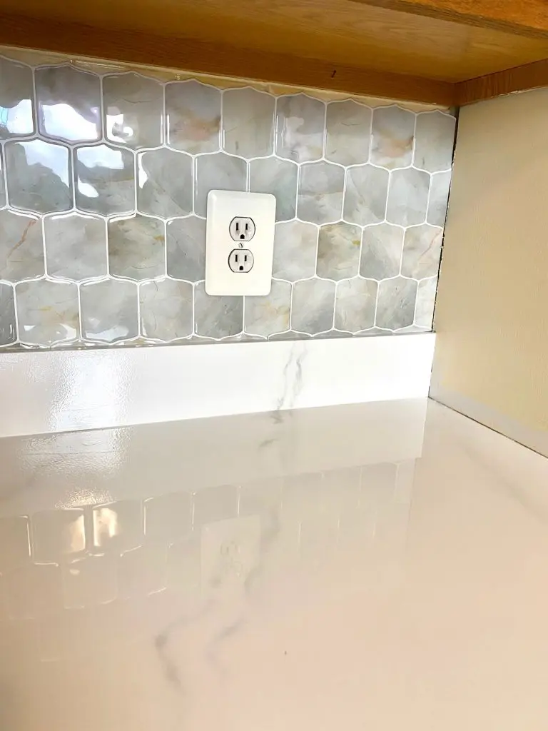 DIY Painted Countertops