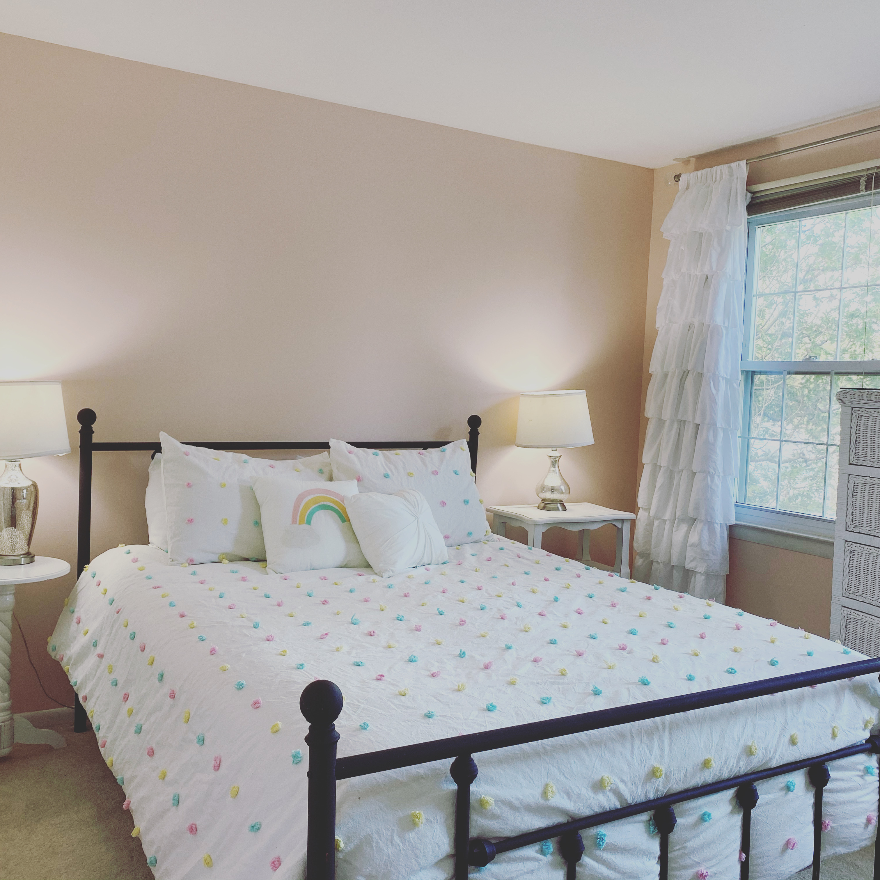 Sherwin Williams Priscilla Pink Bedroom
