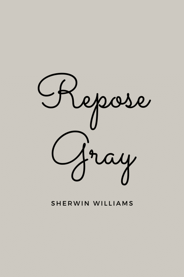 Repose Gray Paint Color