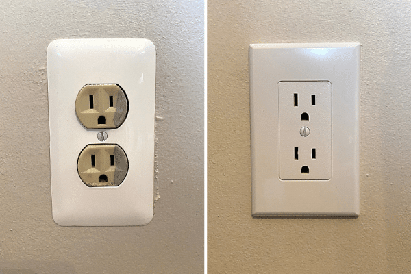 Changing Outlets From Beige To White Love Remodeled