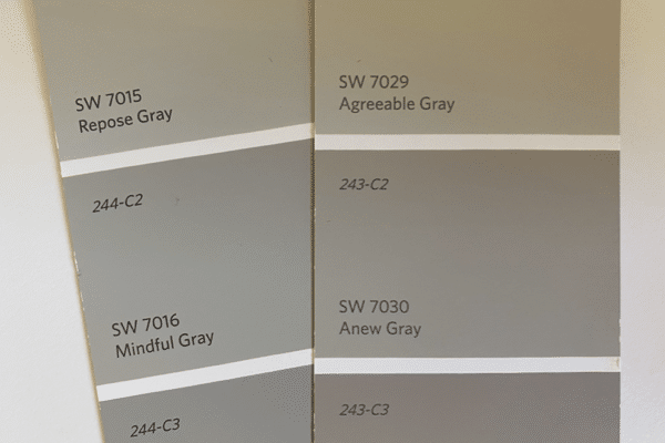 Anew Gray Paint Color Love Remodeled,Two Kids Small Bedroom Ideas