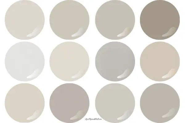 The Best Greige Paint Colors