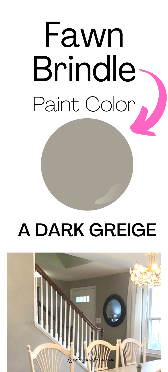 Fawn Brindle Paint Color Love Remodeled