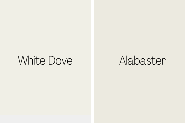 White Dove vs Alabaster