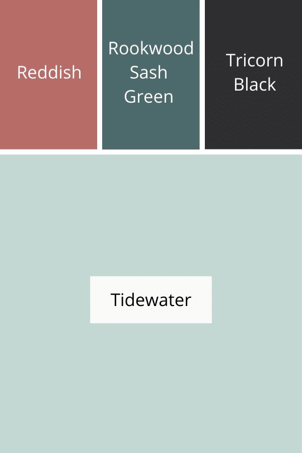 Classic Color Palette for Sherwin Williams Tidewater