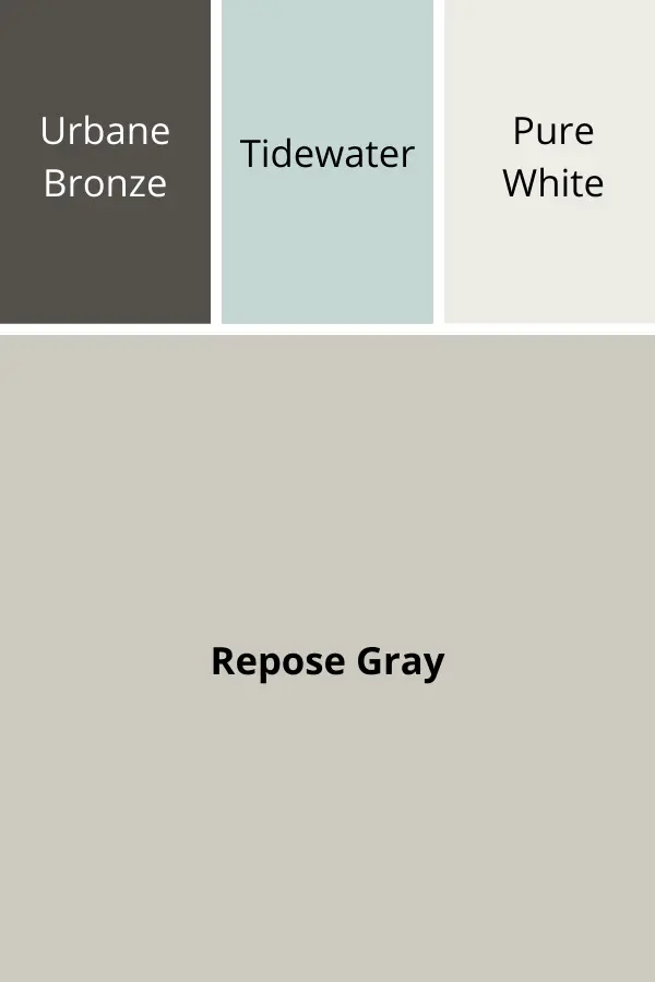 Repose Gray A Complete Paint Color Review Love Remodeled - Accent Paint Colors That Go With Gray