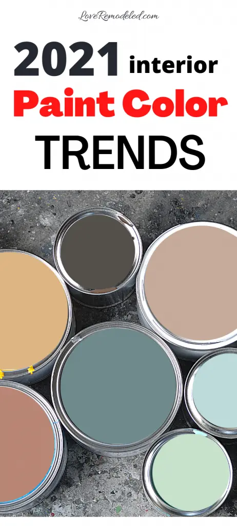 The Top Paint Colors for 2021