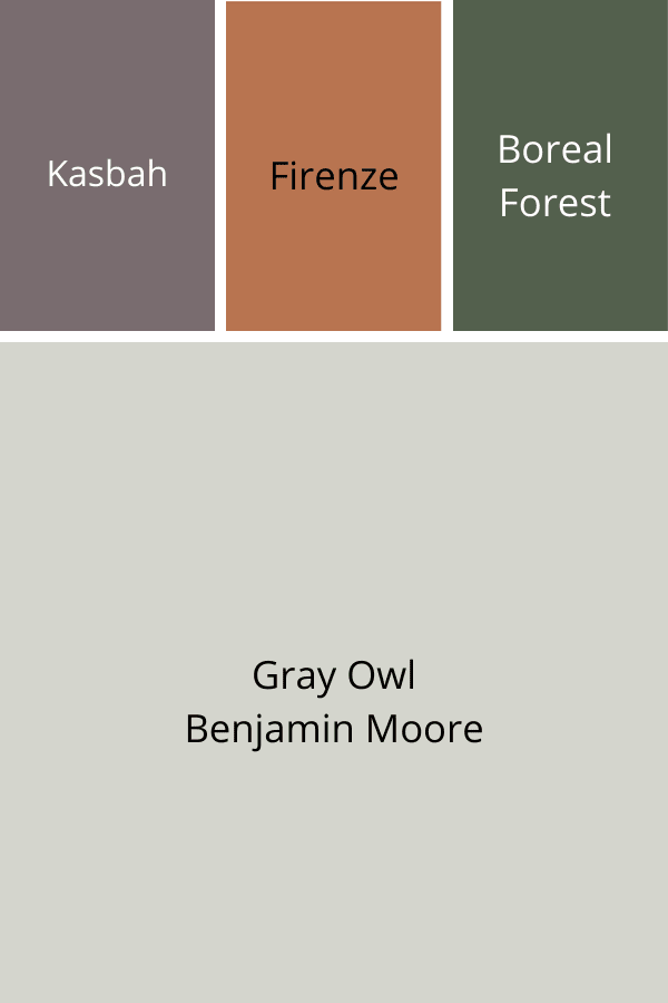 Gray Owl Color Scheme 