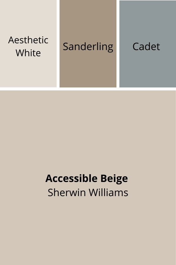 Complimentary Colors for Accessible Beige