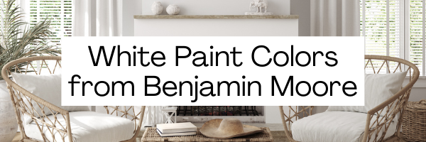 White Paint Colors from Benjamin Moore