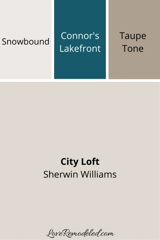 City Loft by Sherwin Williams Love Remodeled