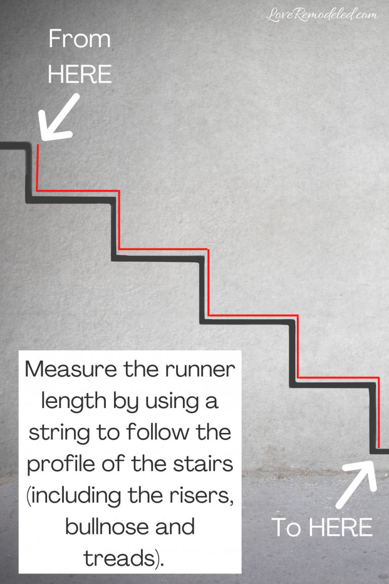 Installing a Stair Runner Easy DIY Tutorial Love Remodeled