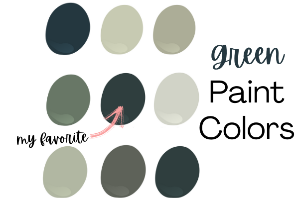 8 Gorgeous Green Paint Colors Love Remodeled - What Paint Color Compliments Sage Green