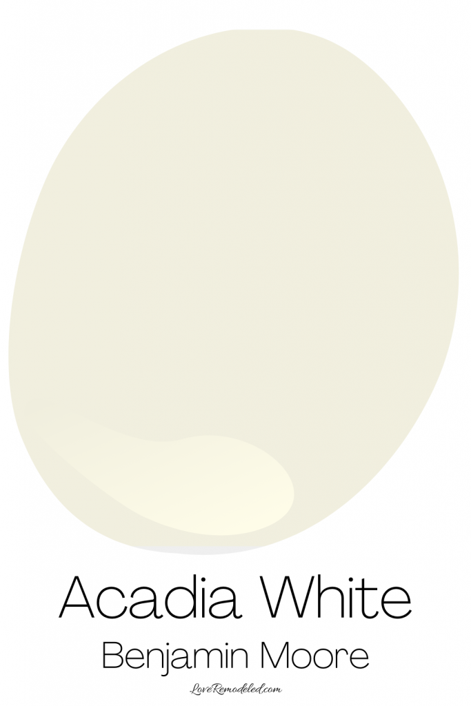 Best Cream Paint Colors - Acadia White