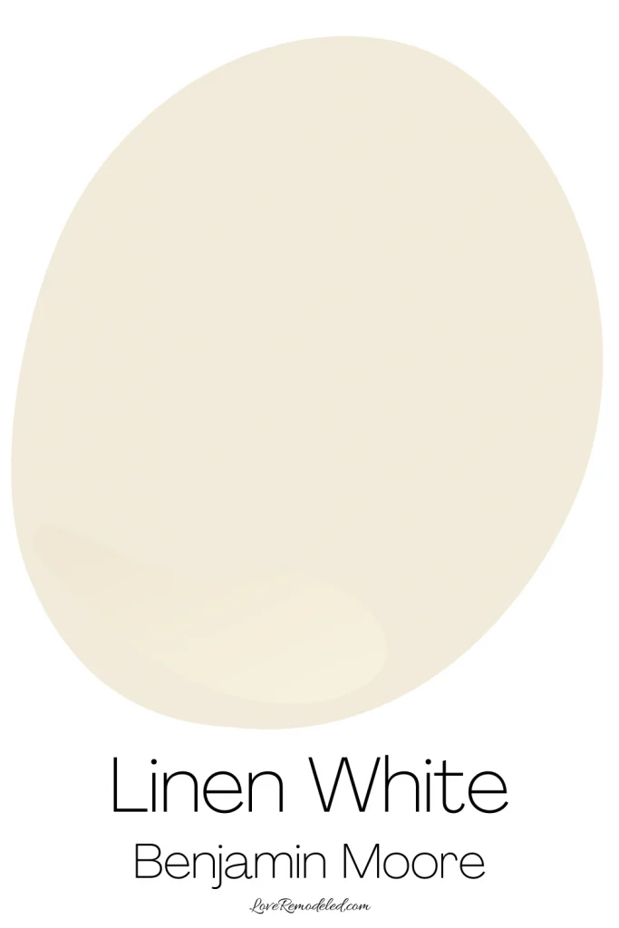 Cream Paint Colors - Linen White