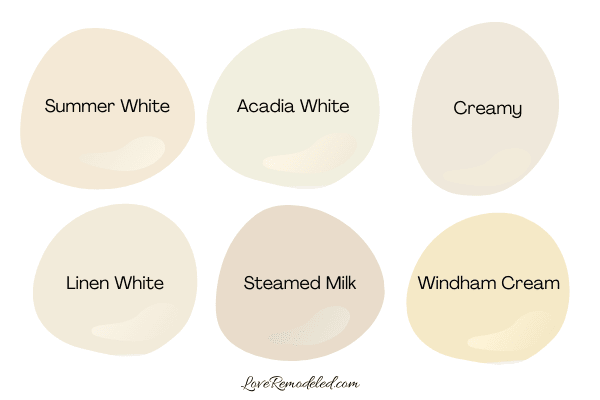 Best Cream Paint Colors Love Remodeled