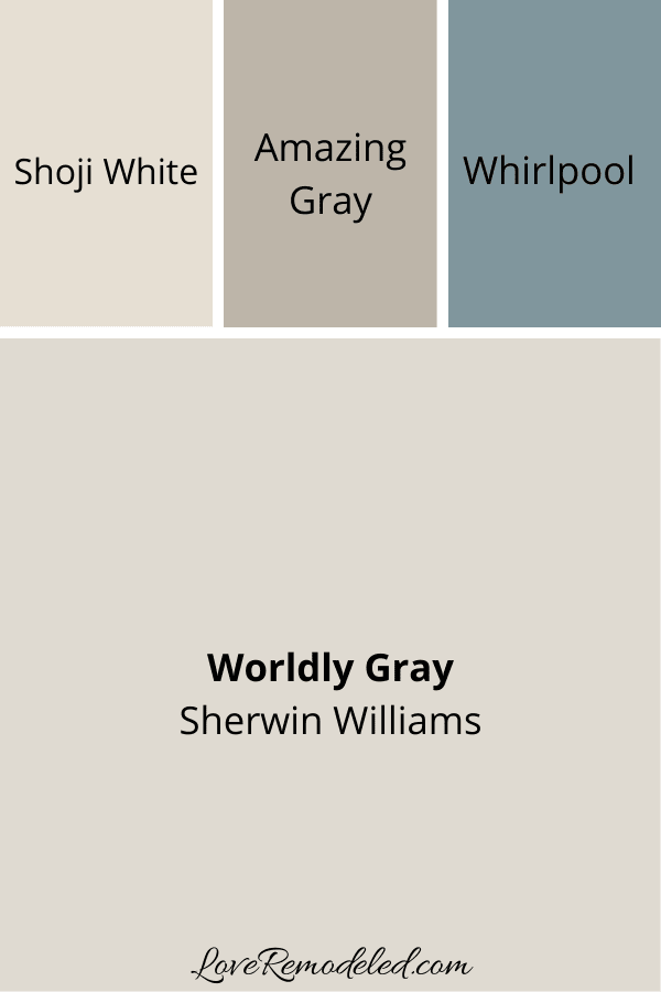 Coordinating Colors for Worldly Gray