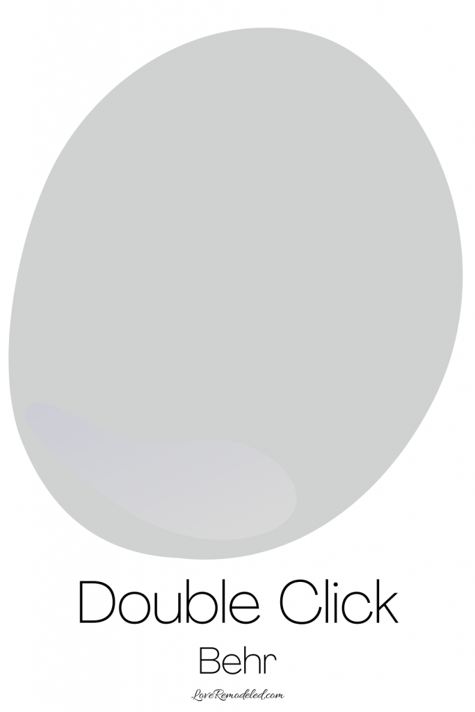 Blue Gray Paint Colors - Double Click Gray