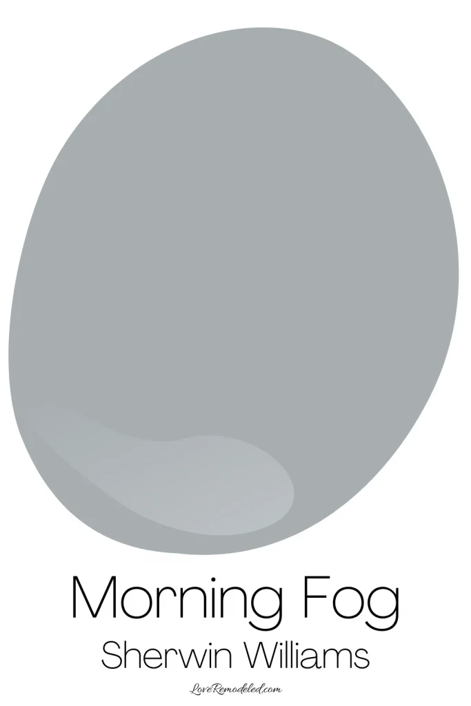 Blue Gray Paint Colors - Morning Fog