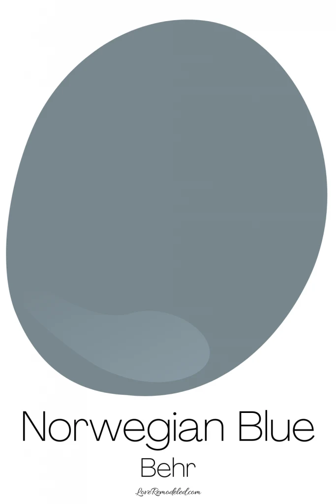 Blue Gray Paint Colors - Norwegian Blue