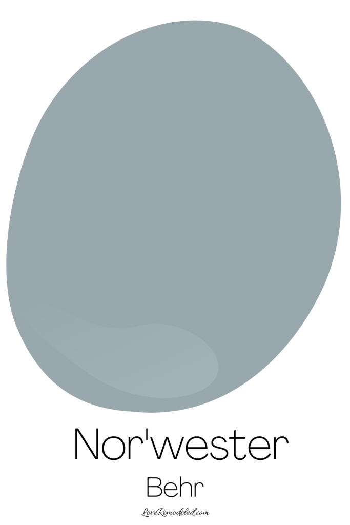 Blue Gray Paint Colors - Nor'wester