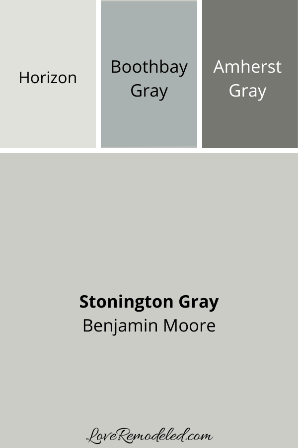 Stonington Gray Coordinating Colors - Colors that go with Stonington Gray