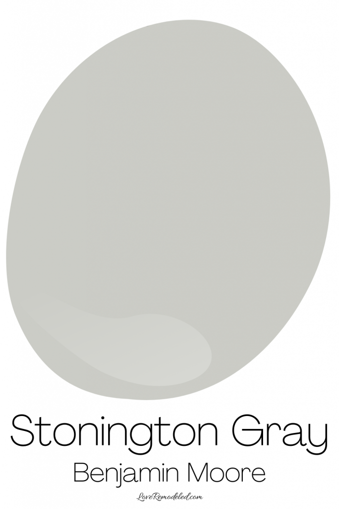 Stonington Gray, by Benjamin Moore