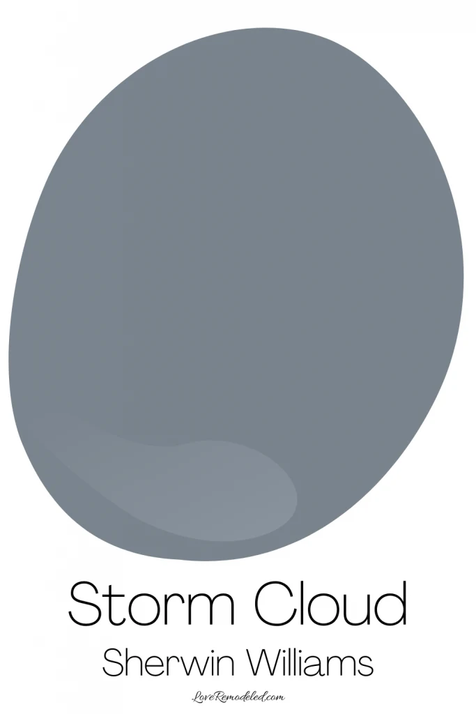 Blue Gray Paint Colors - Storm Cloud