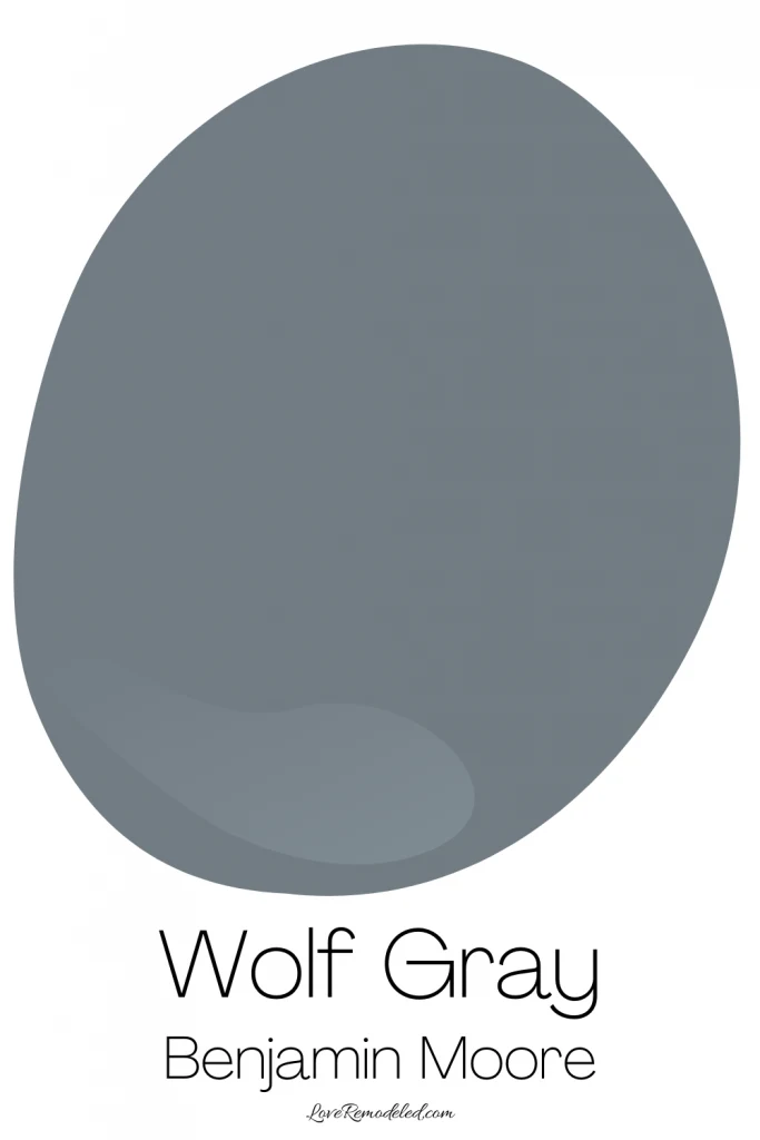 Blue Gray Paint Colors - Wolf Gray