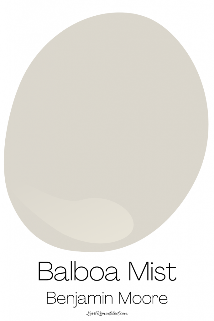 Paint Colors for Small Bathrooms - Balboa Mist