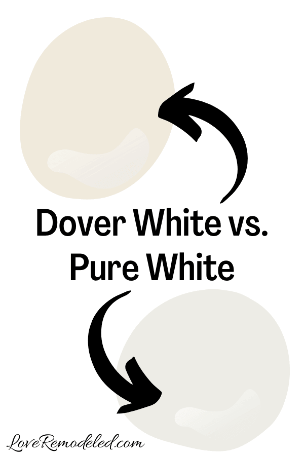 Dover White vs. Pure White