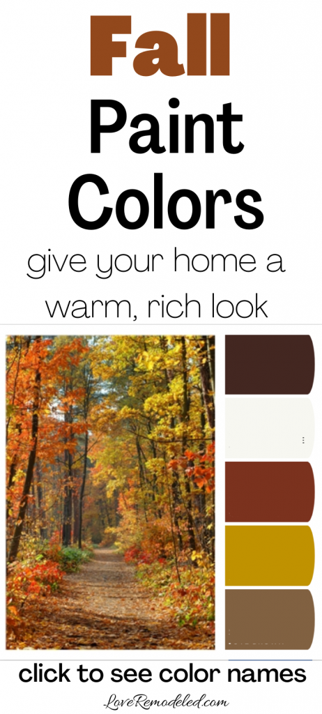 fall paint color ideas 
