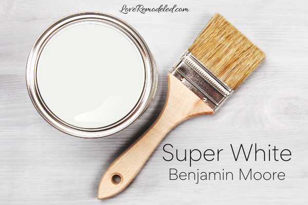 Super White by Benjamin Moore