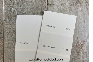 Super White, by Benjamin Moore - Love Remodeled